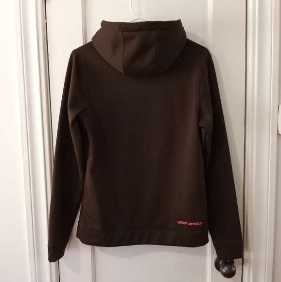 Under Armour Brown And Pink Camo Pullover Hoodie Women's Size Small - Picture 2 of 12
